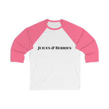 Load image into Gallery viewer, Juices &amp; Berries 3/4 Sleeve Baseball Tee